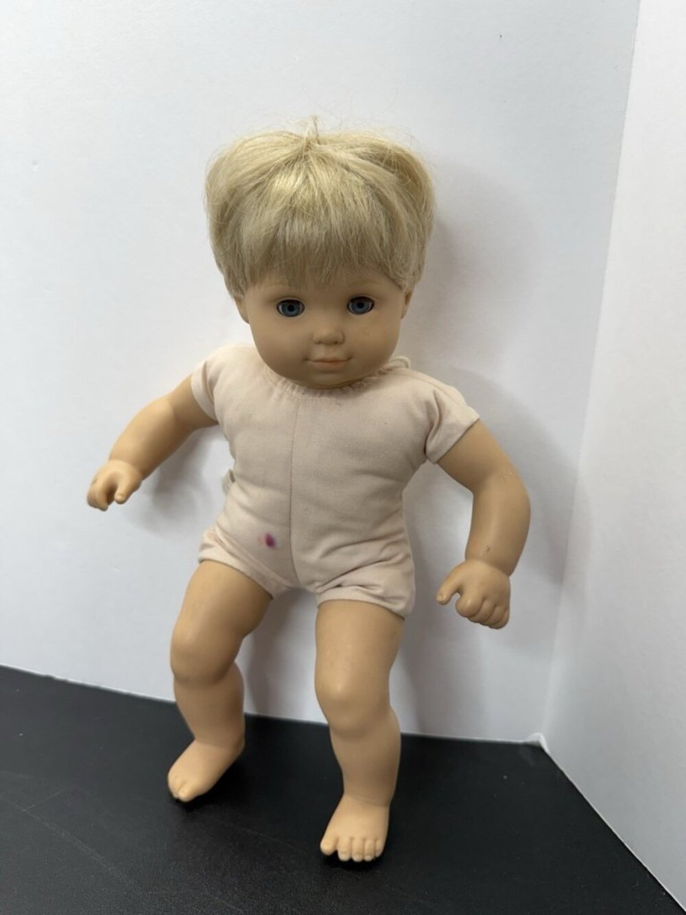 American Girl Doll Bitty Baby Twin Boy Blonde Hair & Blue Eyes Male